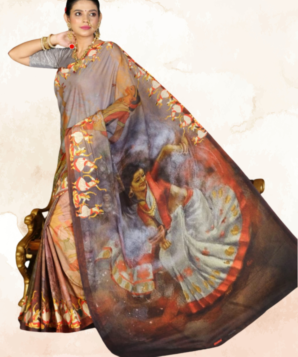 Muslin Saree