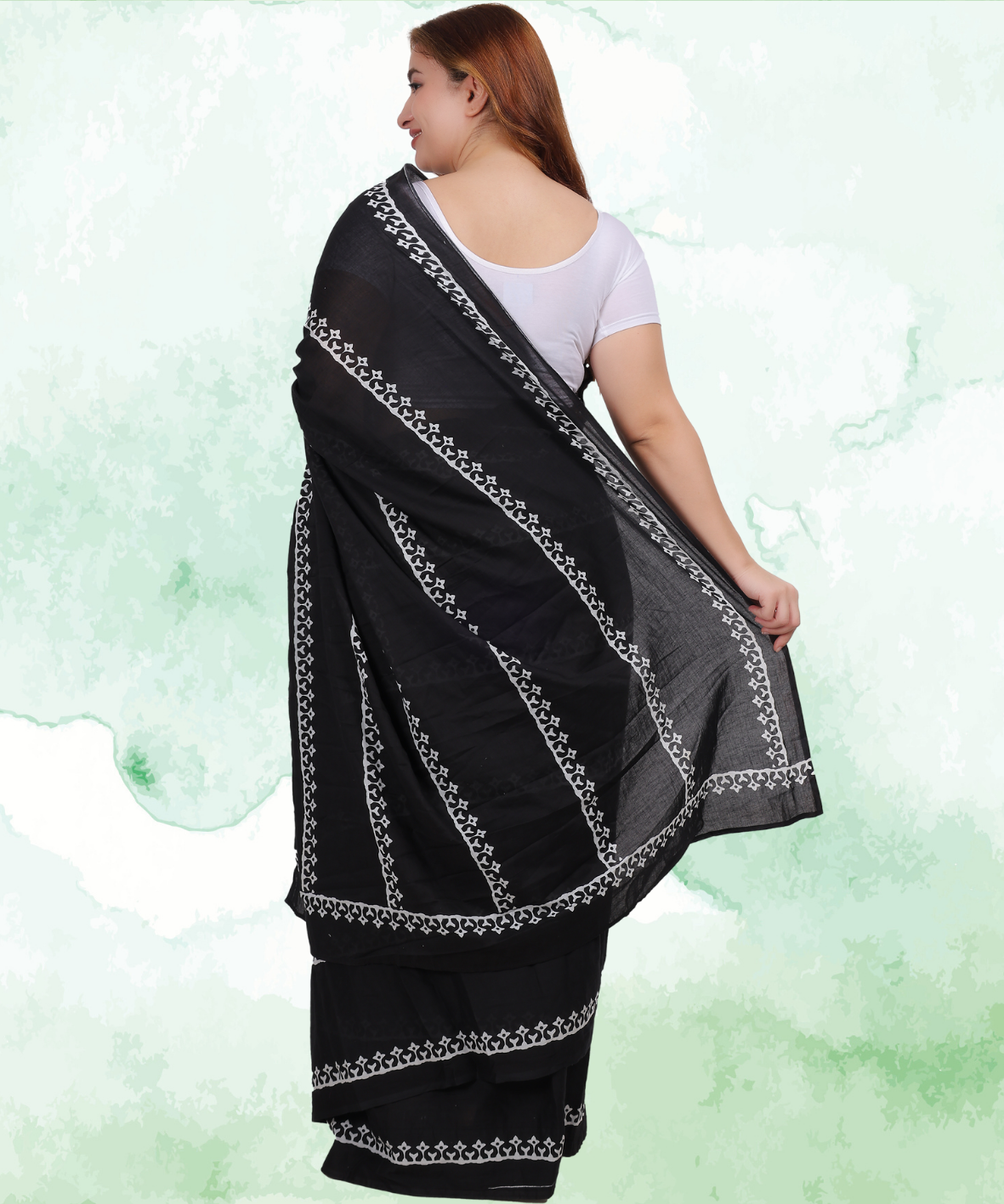Cotton Mulmul Saree