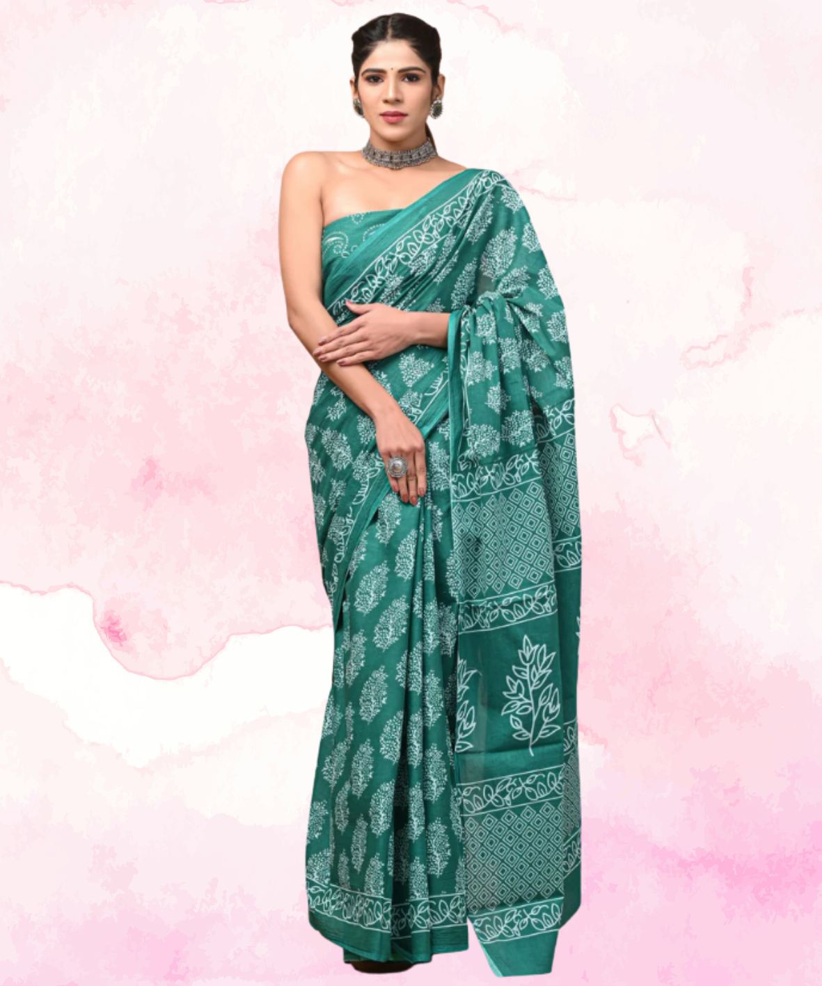 Cotton Mulmul Saree