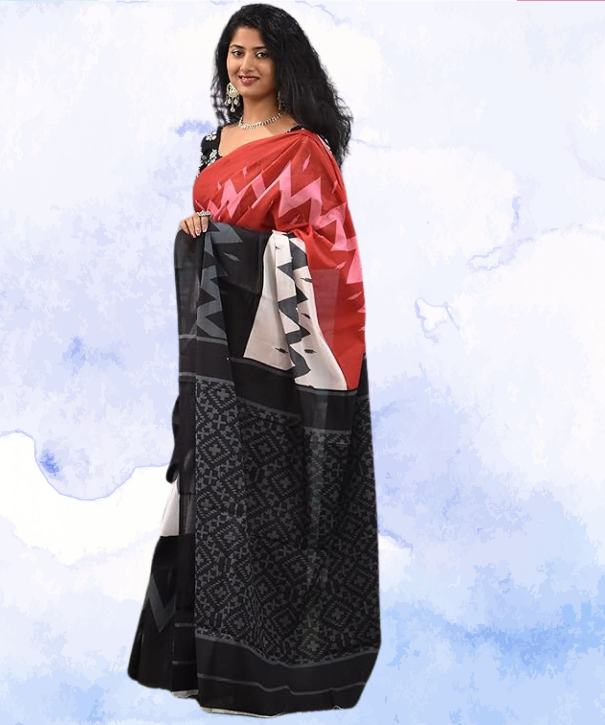 Cotton Mulmul Saree