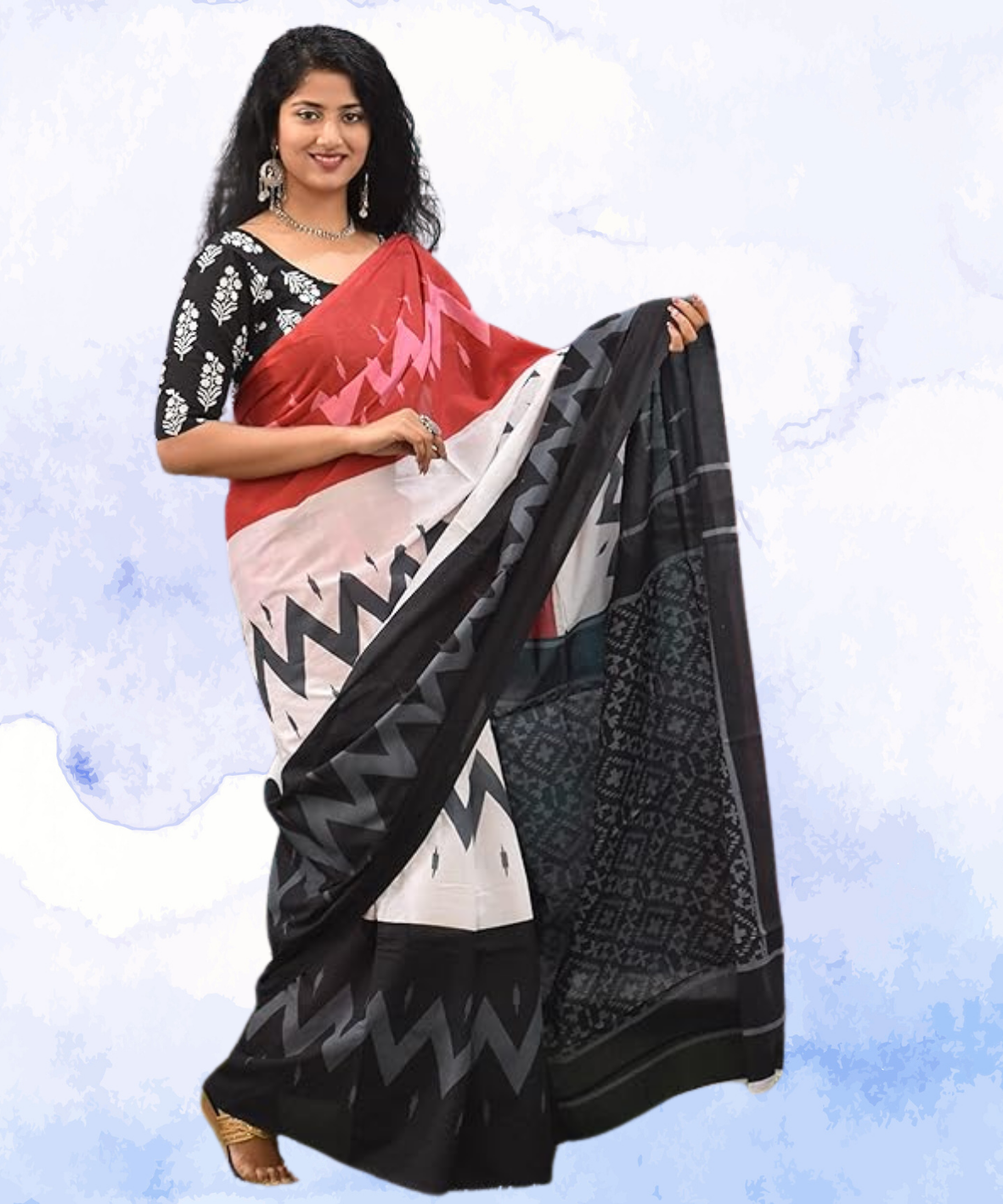 Cotton Mulmul Saree