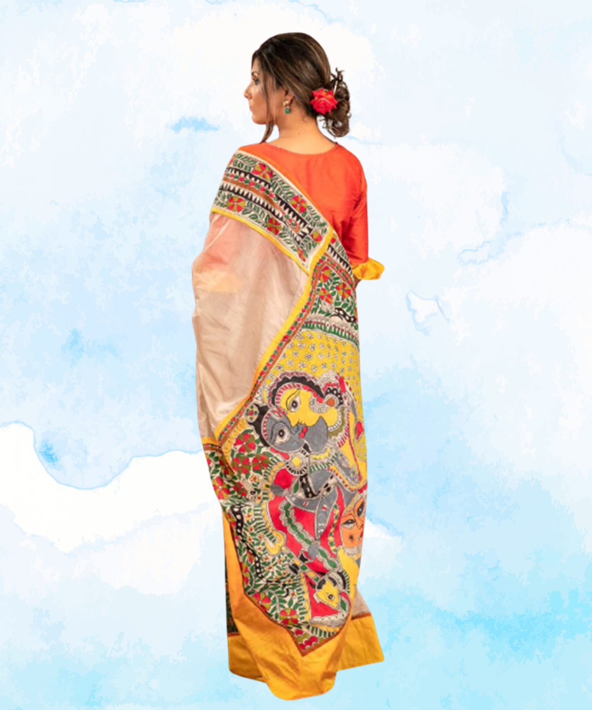 Linen Saree