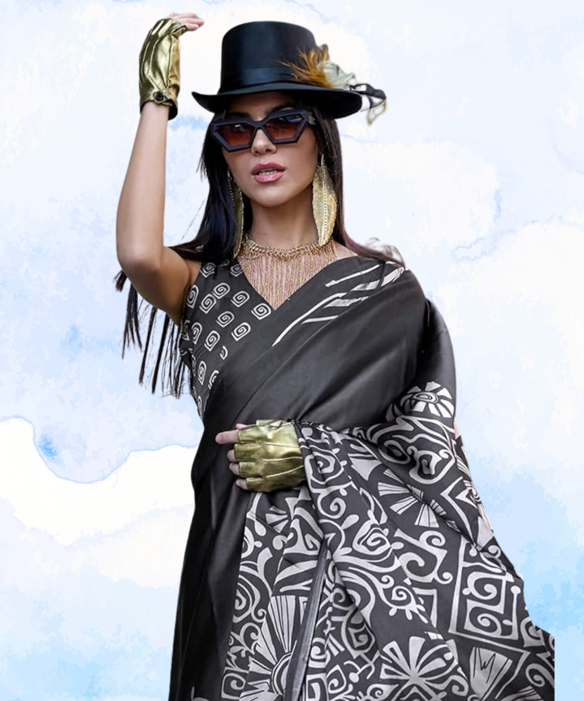 Crepe Sarees