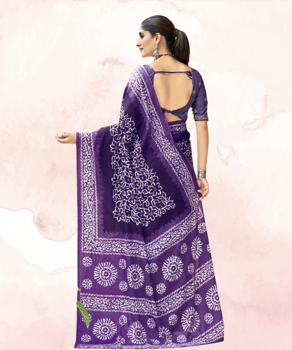 Linen Saree