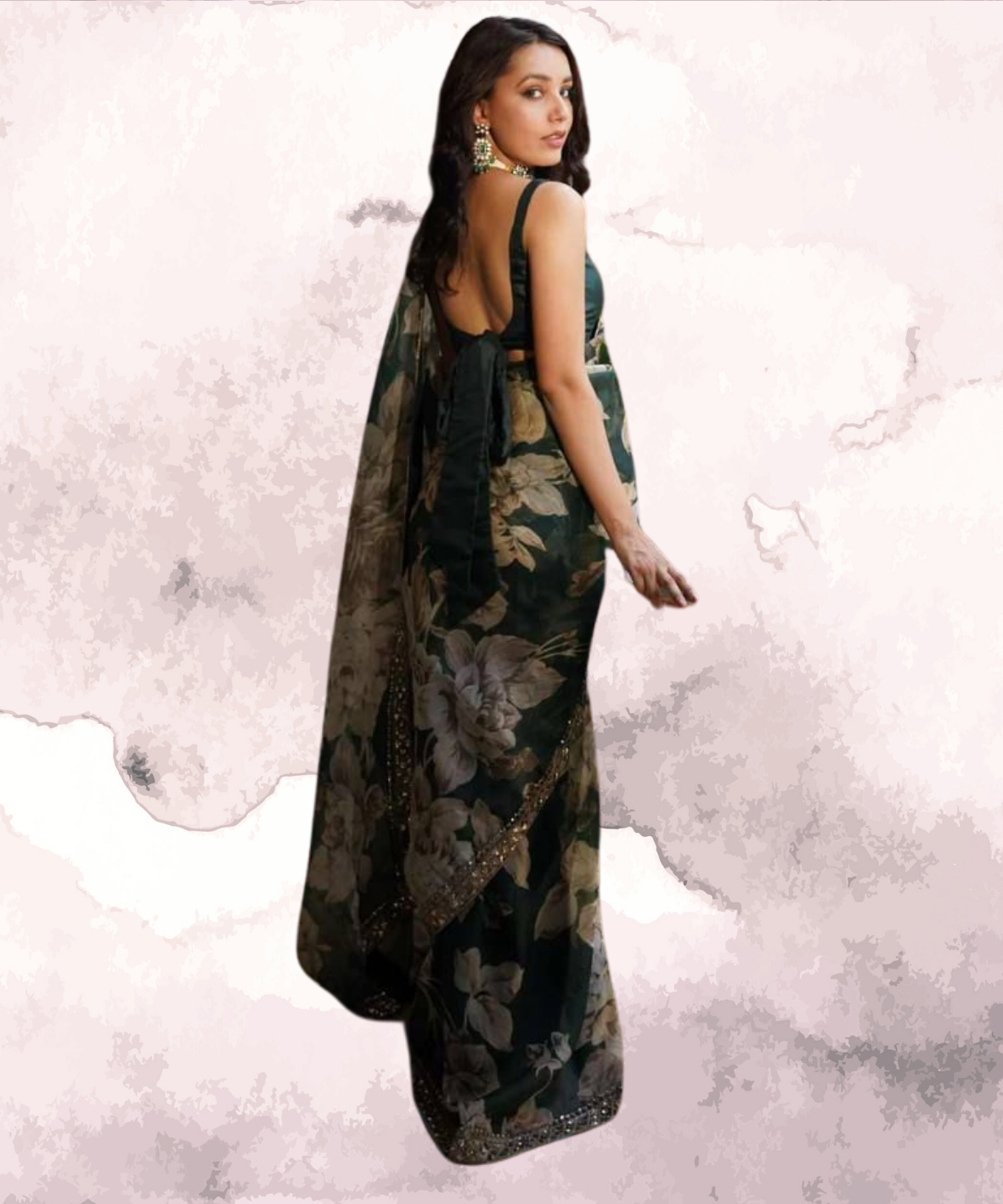 Organza Saree