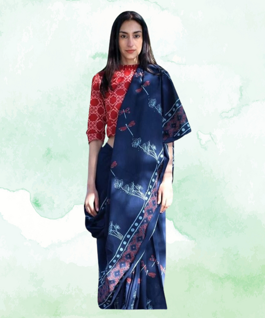 Cotton Mulmul Saree