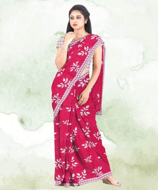 Cotton Mulmul Saree