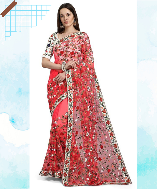 Net Saree