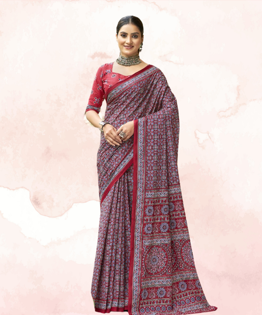 Linen Saree